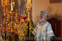 Божественная литургия в престольный праздник монастыря, 21.07.2013г.