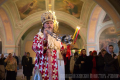 Архиерейское богослужение в понедельник Светлой седмицы, 09.04.2018г.