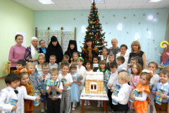 Детский утренник в Рождественские дни, 14.01.2014г.