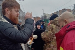 Посещение раненых бойцов, 18.01.2025г.