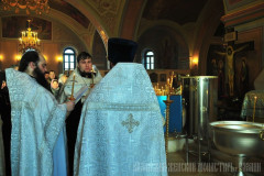 Сочельник: Чин великого освящения воды, 18.01.2014г.