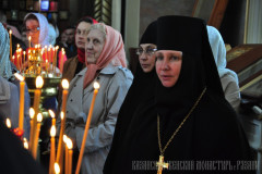 В Христорождественском соборе Пасхальным вечером, 28.04.2019г.