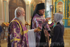 Всенощное бдение в Казанском соборе Казанского женского монастыря, 10.03.2012г.