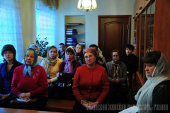 Занятия в монастырской Воскресной школе, 26.01.2014г.